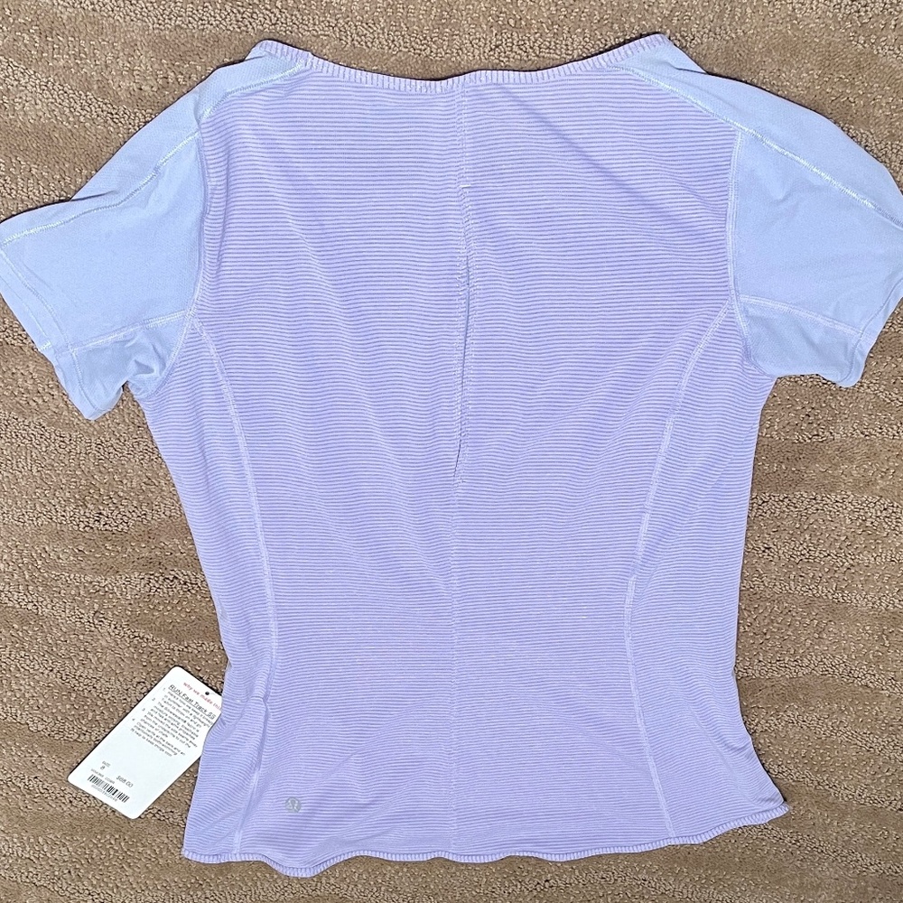 🦄Lululemon Athletica RUN: Fast Track Short Sleeve Shirt - Size 8 - NWT🦄 - Picture 3 of 8